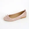 Ballet Flats Casual Comfortable Leather Loafers 2022 Spring Fashion Bowknot Women's Summer Shoes Female Floors Moccasin New Red 6