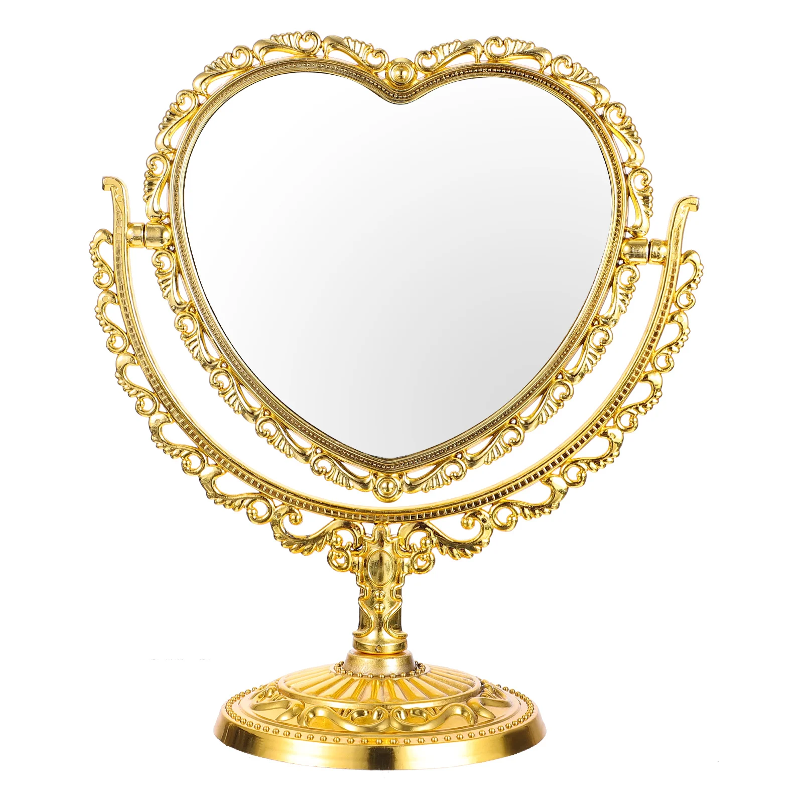 

Desk Mirror Double Side Vanity Travel Portable Dresser Beauty Plastic Cosmetics Full body Full-length