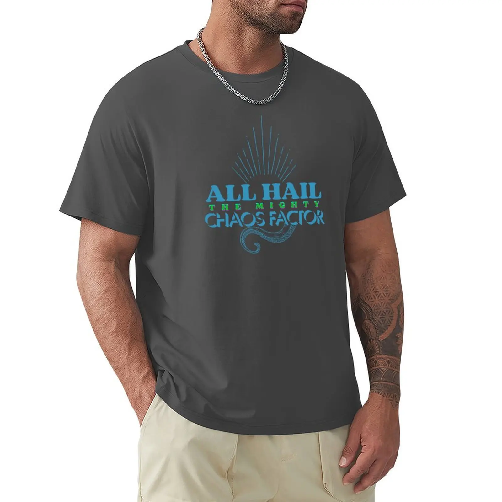 

All Hail! Glitch Version T-Shirt tees cute tops heavyweights funnys men clothing