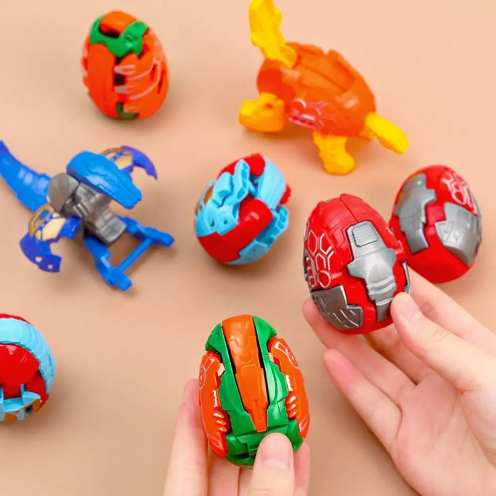 

Plastic Dinosaur Eggs Transforming Toy Fun Creative Tyrannosaurus Dinosaur Robot Early Educational Dinosaur Model