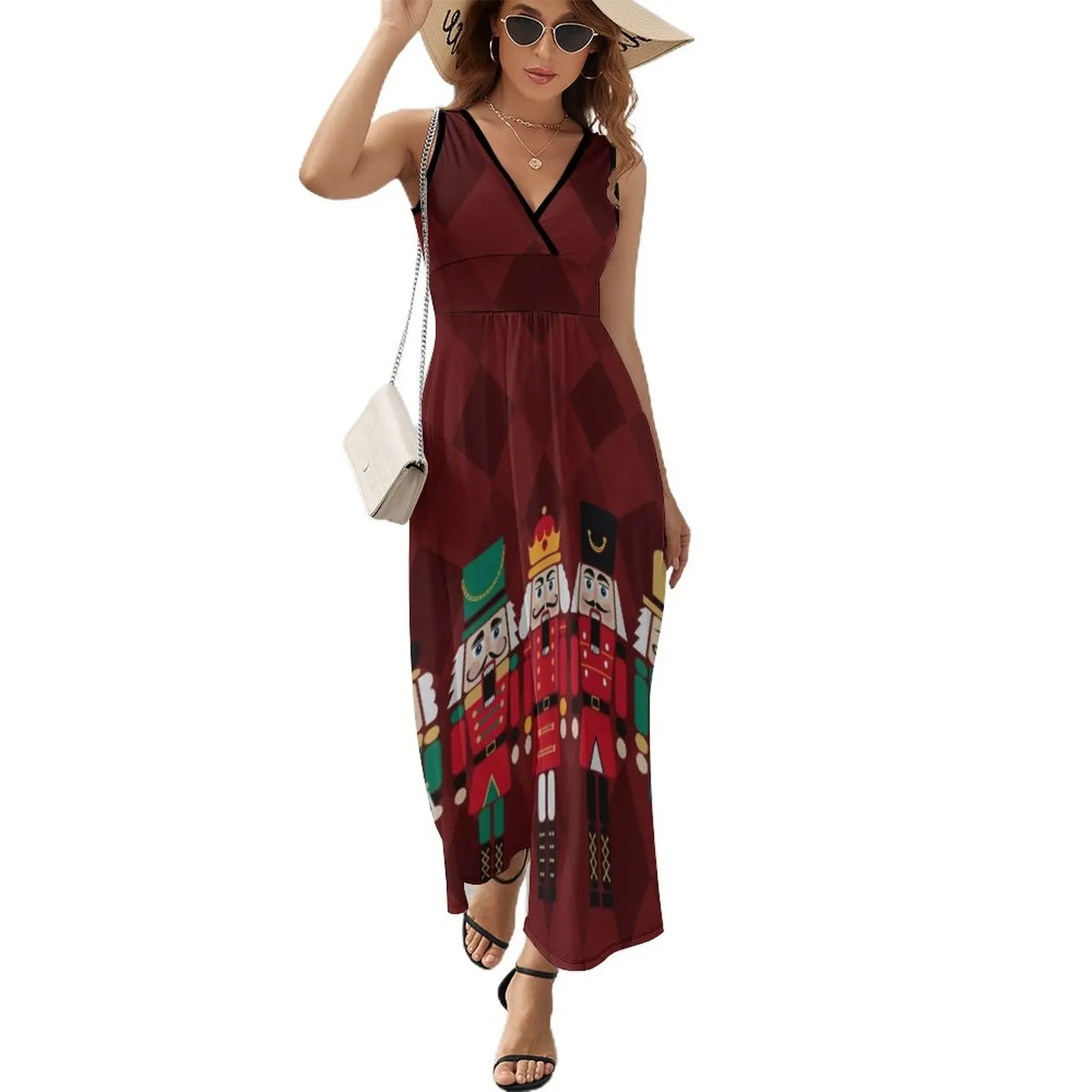 

The Nutcrackers Sleeveless Dress elegant chic women dresses promotion elegant guest wedding dress dresses for woman