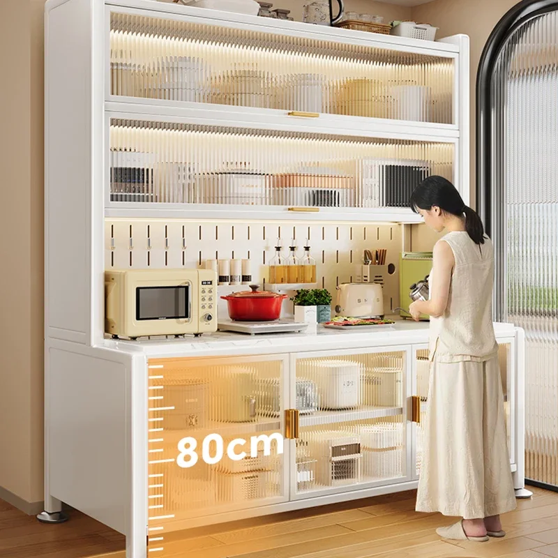 Sideboards Prefabricated Sideboard Cabinets Living Room et De Cuisine Vintage Accent Cabinet Coffee Cabinet Corner Table LT