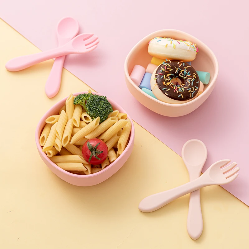 Silicone Feeding Bowl Baby Silicone Bowl Suction Bowls for Children