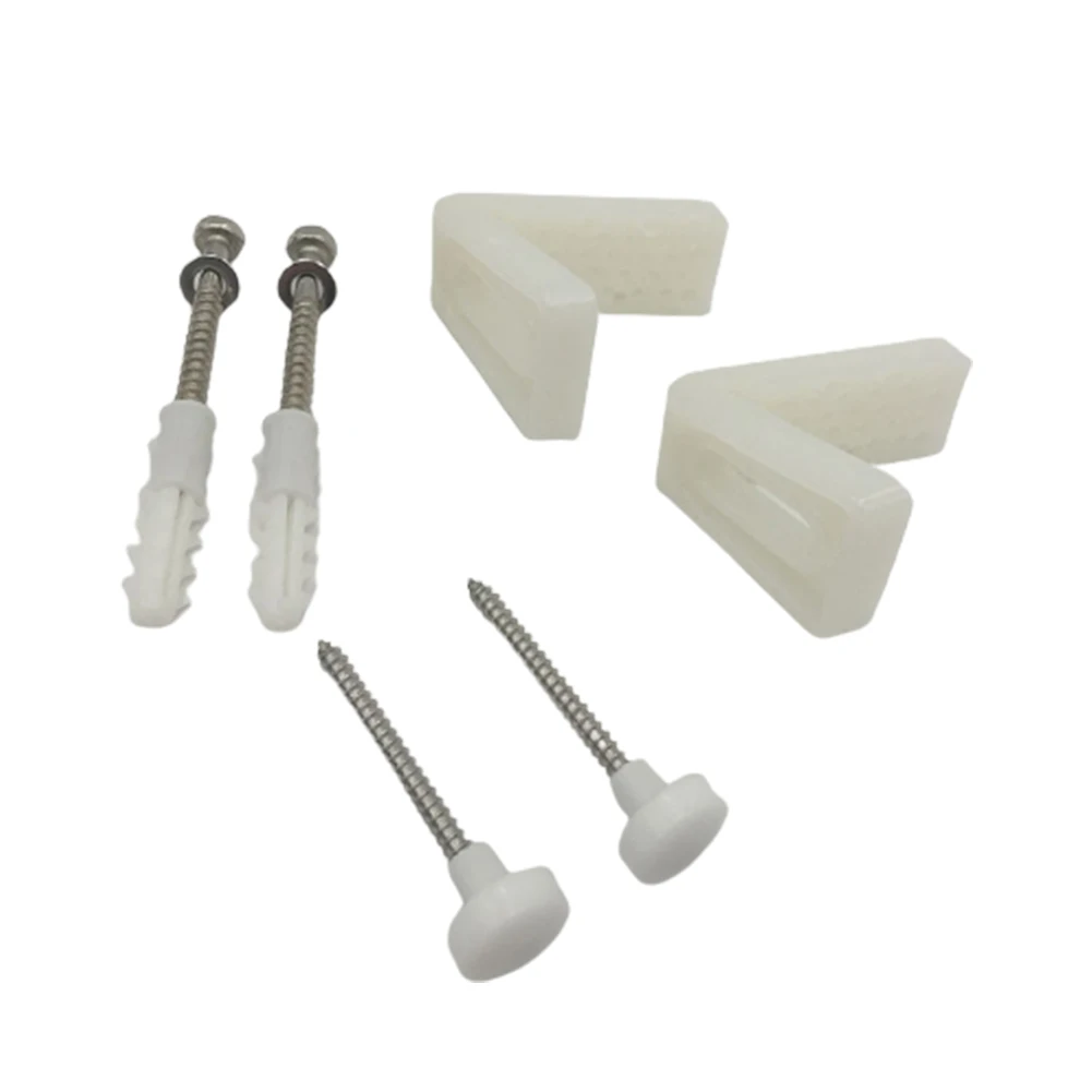 

Brand New WC Toilet Bathroom Screws Fixing Kit L-type Parts Replacement Universal Angled Bidet Stainless Steel