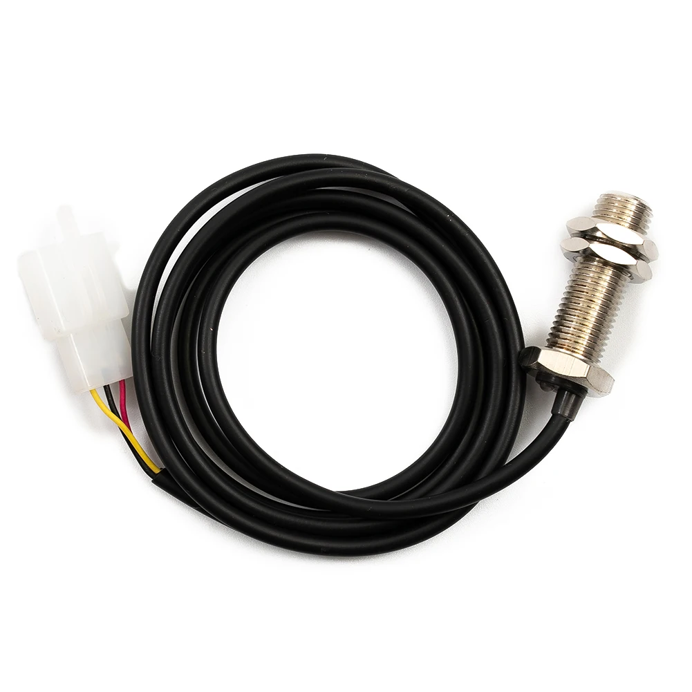 

2x Magnets Odometer sensor cable Digital For Motorcycle Speedometer Tachometer 1.5m Cable 3-pin Useful Hot sale