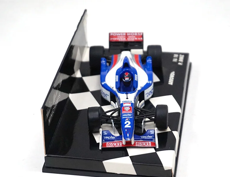 MINICHAMPS 1:43 F1 FA18 Diniz 1997 WDC Simulation Limited Edition Resin  Metal Static Car Model Toy Gift
