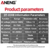 ANENG DT830B Multimeter Tester Handheld Multimetre Digital Multimeters Professional Multi Meter Multimetro Ohm Maltimeter Tools 3
