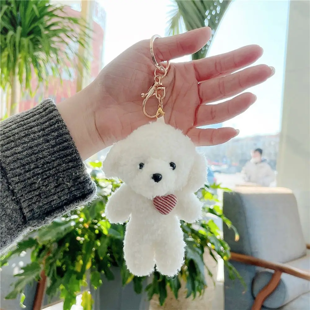 Cute Girls Teddy Bear Doll Pendant Doll Bear Cartoon Car Keychains Key Ring  Plush Bear Key Chain Bear Keychains Bag Pendants PINK - Walmart.com