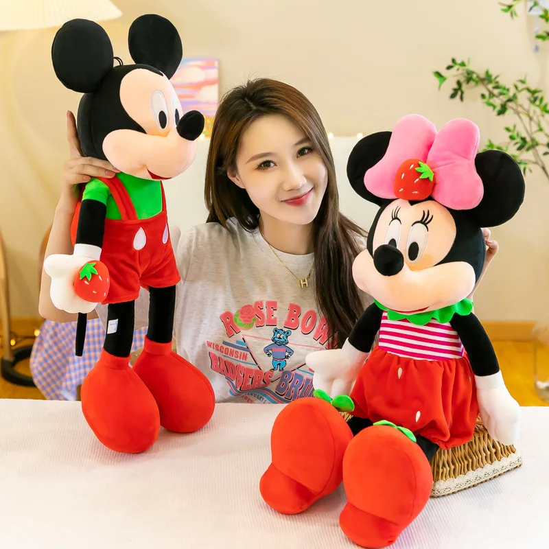 Hot Sale High Quality Mickey Mouse Plush toys Mickey Minnie Dolls Birthday Wedding Gifts Children Baby Christmas Gifts 4