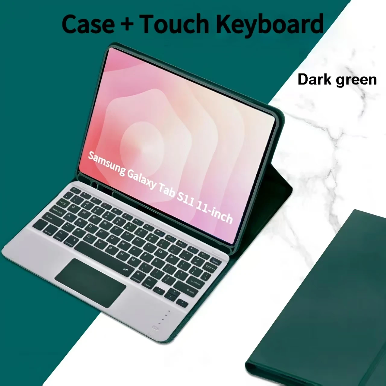 Premium Wireless Keyboard Cover for 11-Inch Tablet, Enhanced Protection & Functionality