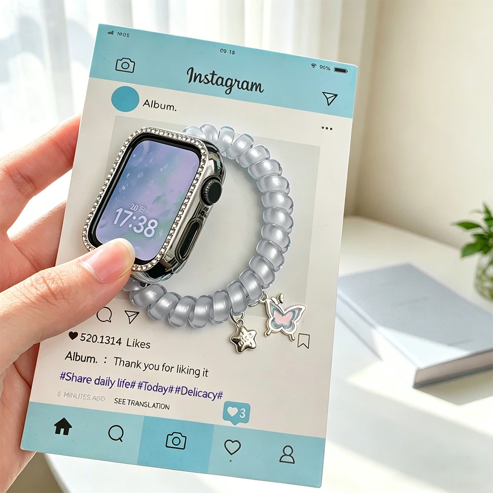 Chic Stretchable Scrunchie Bracelet Strap