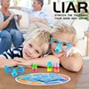 Liar Fibber Board Game for Kids - Educational Party Game with Noses & Glasses, Promotes Family Fun and Interaction, 2-4 Players 5