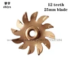 12 teeth 9teech electric concrete brick wall chaser machine groove saw cutting machine notching machine 20mm 25mm 35mm blade 4