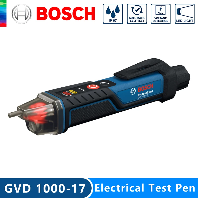 מבחן מתח BOSCH GVD 1000-17 לא מגע עם בדיקה עצמית
