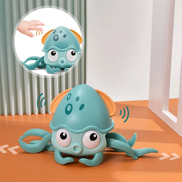 Induction Escape Crab Rechargeable Electric Pet Musical Toys Children'S Toys Birthday Gifts Educational Toys Learn To Climb Toys 6