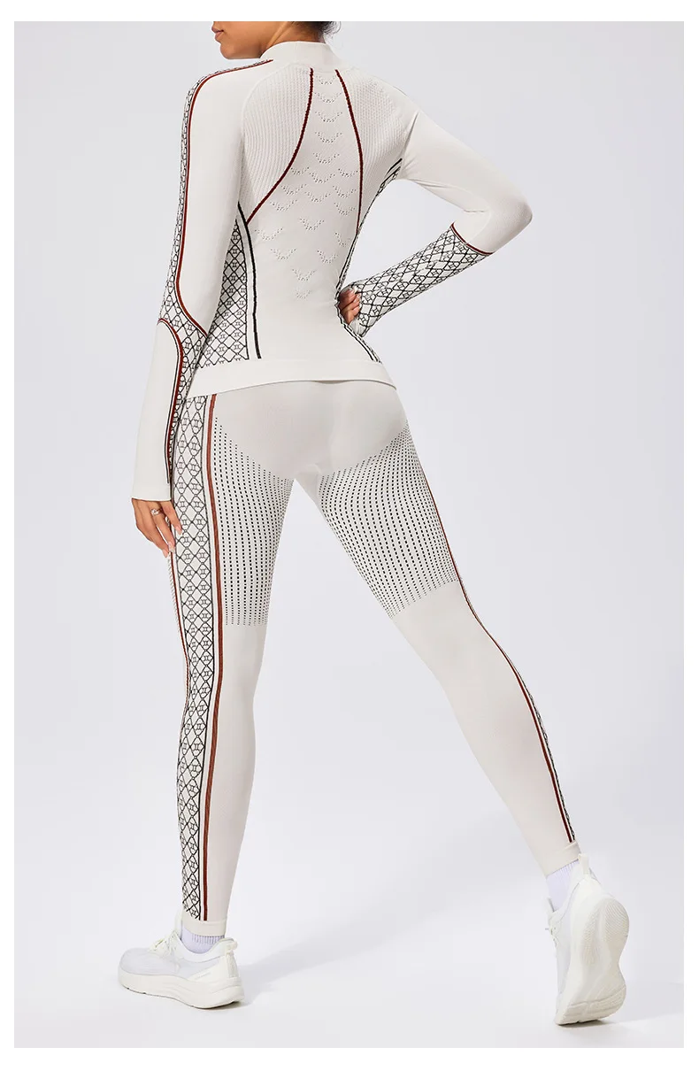 Women Ski Thermal Underwear Sets Female Quick Dry Functional Compression Tracksuit Tight Snowboarding Tops and Pants Adult