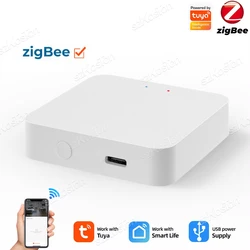 Smart Home Automation Zigbee 3.0 Gateway Hub - Wireless Control via Tuya App - Other (Zigbee Gateway)