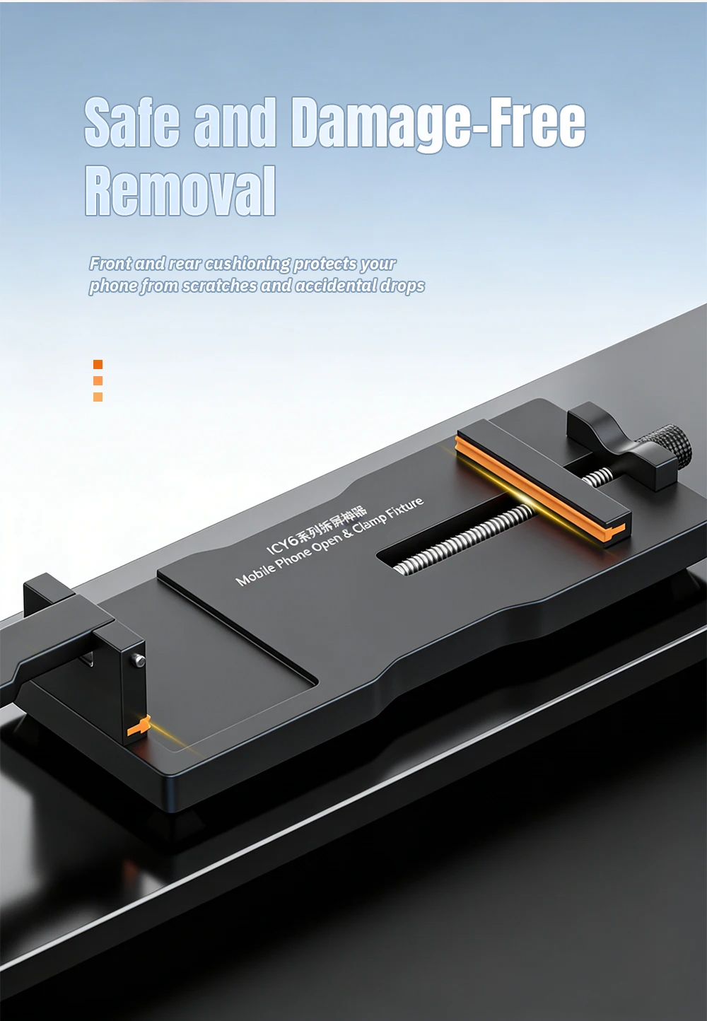 No Heating Phone Screen Separator Screen Opener Suction Cup LCD Repair Fixture f