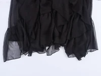 Style européen et américain 2025 été nouveau produit vêtements pour femmes design sens décoration en couches taille moyenne jupe MIDI 6
