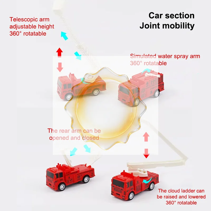 1Pcs Kids Toy Car Inertia Sanitation Truck Models Pull Back Engineering Vehicle Boys Toys For Children Ideal Gifts For Boys Kids