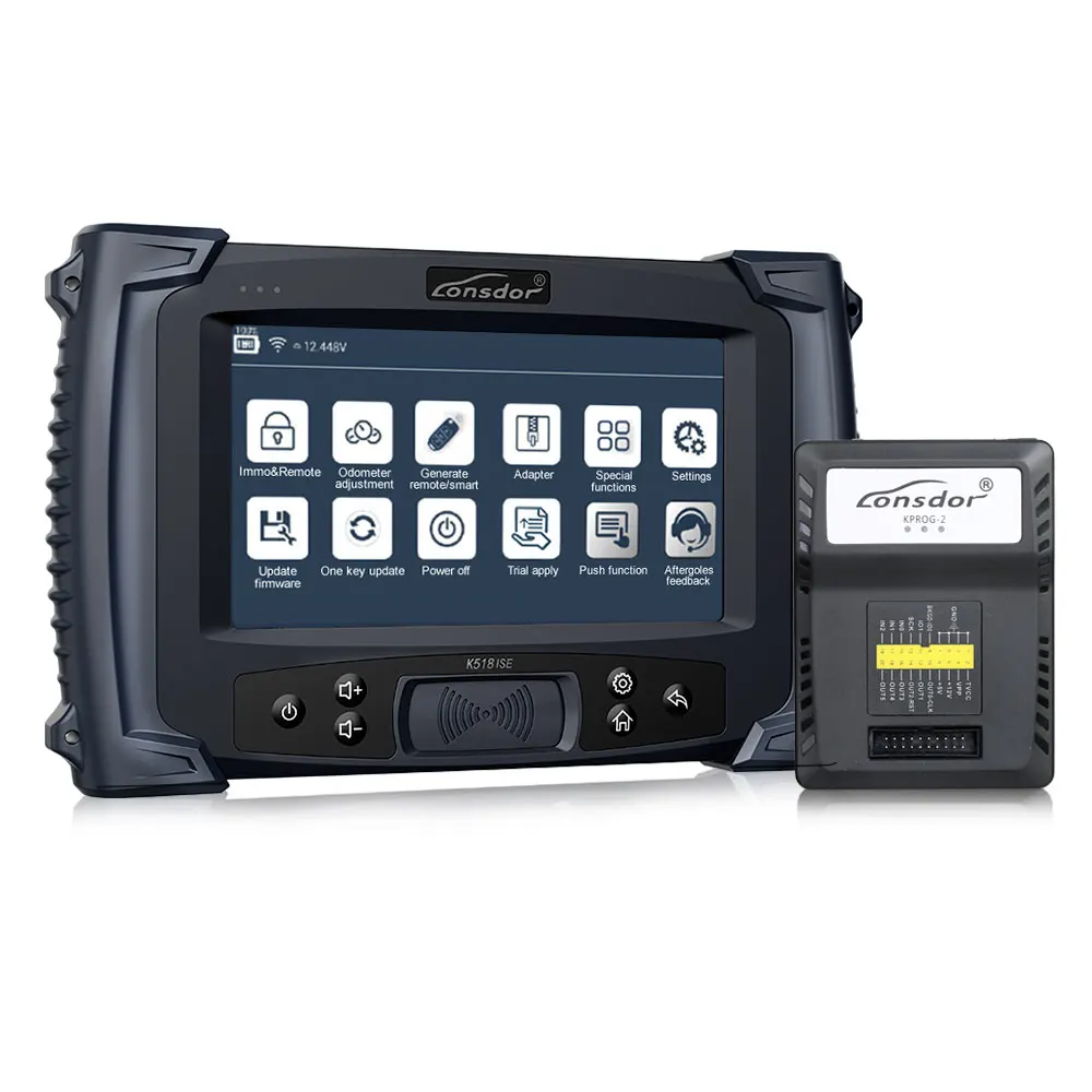 

Lonsdor K518ISE Key Programmer Support VW 4th 5th IMMO& B-M-W FEM/EDC & To-yo-ta H Chip Key Programming