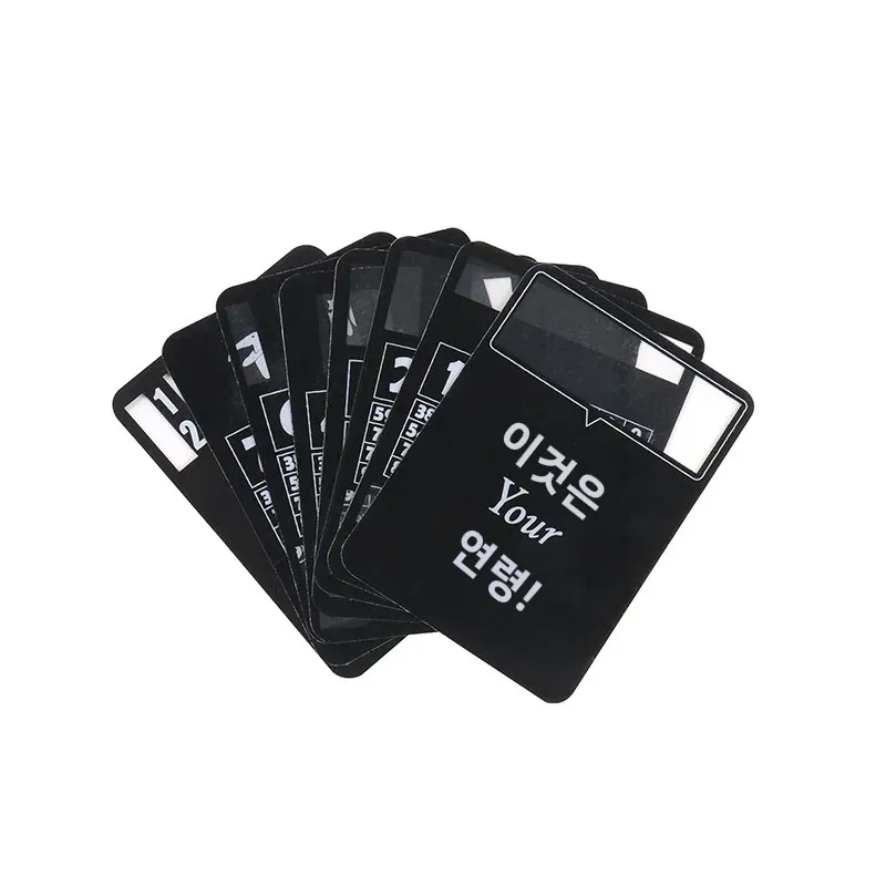 연령 추측 카드 마술 쇼 연령 테스트 카드 마술 소품 무대 거리 마술 클로즈업 마술 트릭 클래식 장난감 액세서리
