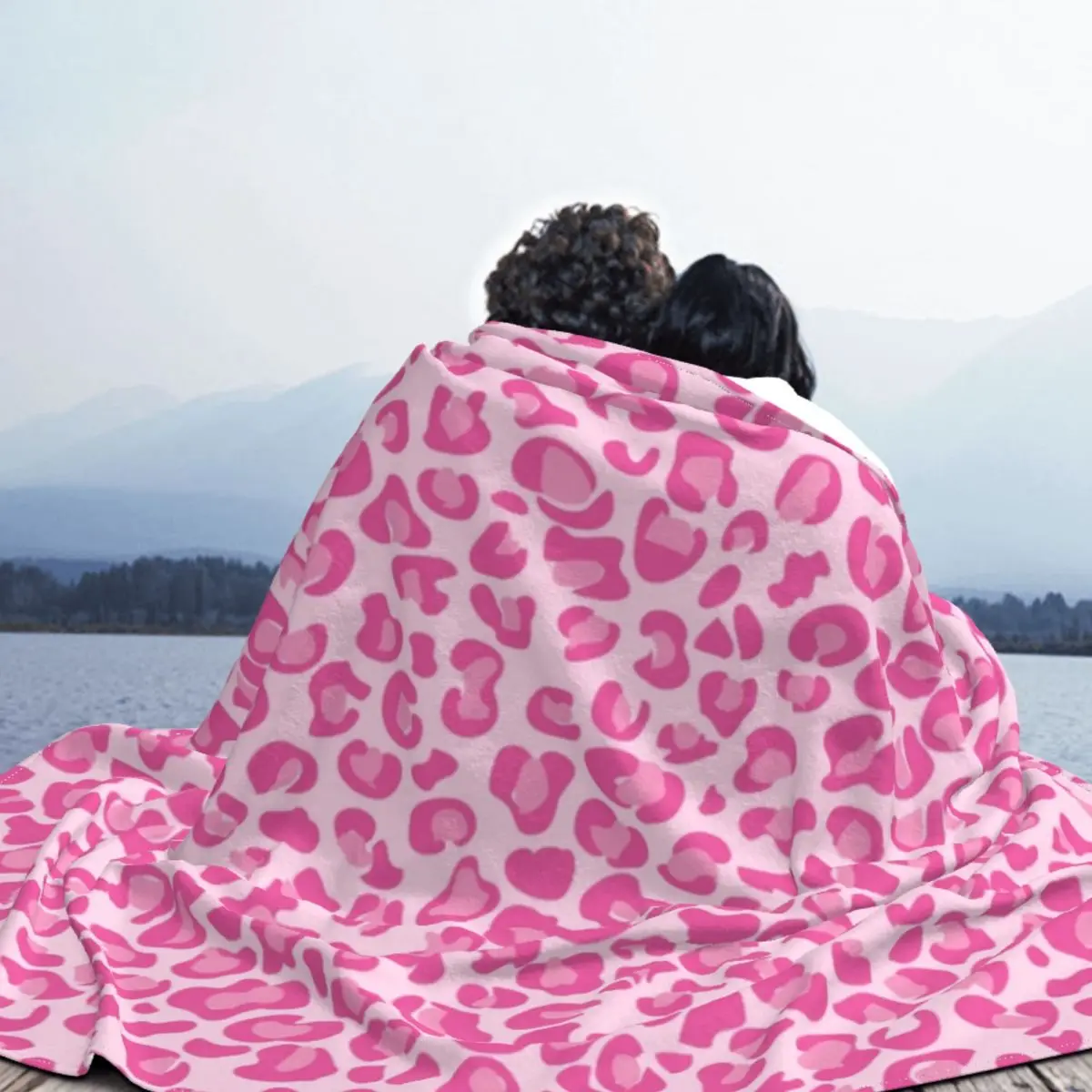 Sky Leopard Knit Blanket – Cold Picnic