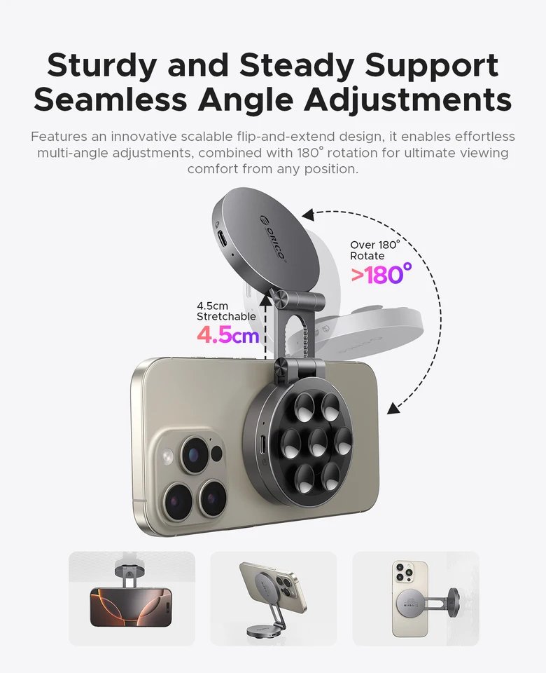 ORICO 外付け SSD 1TB ミニポータブル SSD 磁気超薄型 2000MB/s