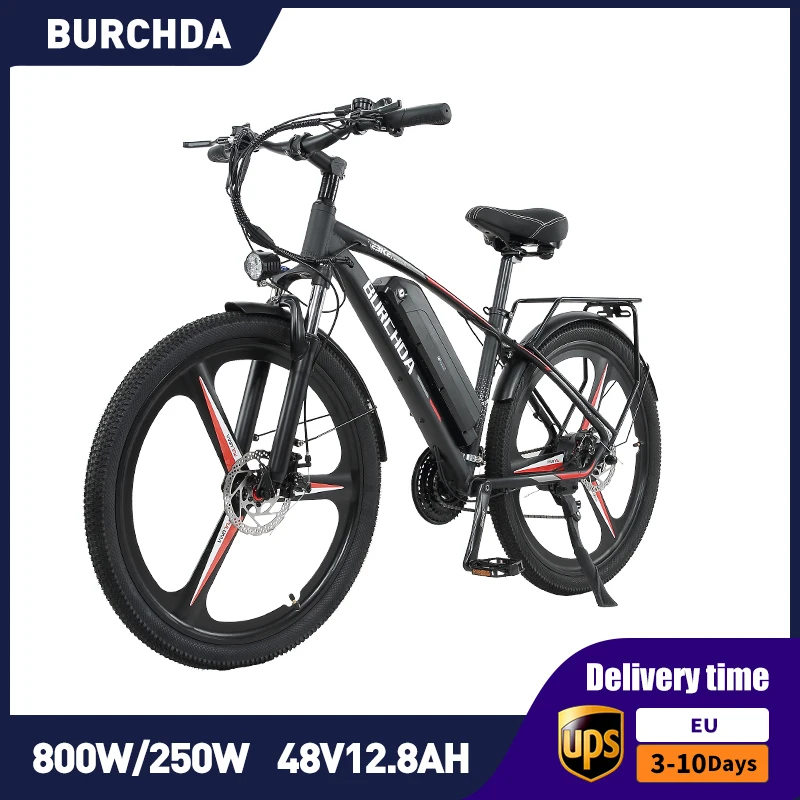 BURCHDA-Vélo Électrique Pliable R3 pour Adultes, VTT 26 Pouces, Batterie au  Lithium 48V, 14Ah, 800W, 45 Km/h - AliExpress