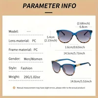 Women's Cat Eye Sunglasses Retro Butterfly Sunglasses Women's Fashion Mountaineering Sunglasses - Image 4