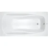 Bathtub, 72-inch X 42-inch, Recessed Acrylic Soaking Tub with Reversible Drain and Overflow, Bathroom freestanding bathtub 1