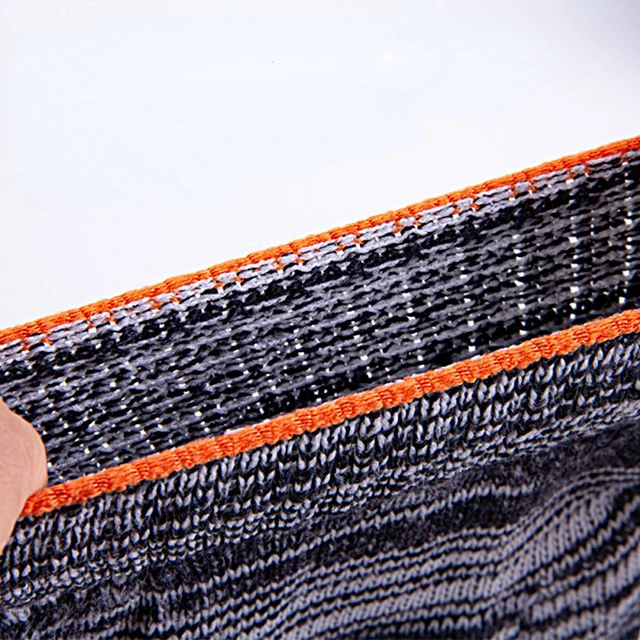 Egy Pár Kesztyű Hím Építkezés Helye Munka Pamutszál Nem Csúszás Nylon Vastagított Pamut Fonal Munkás - Image 4