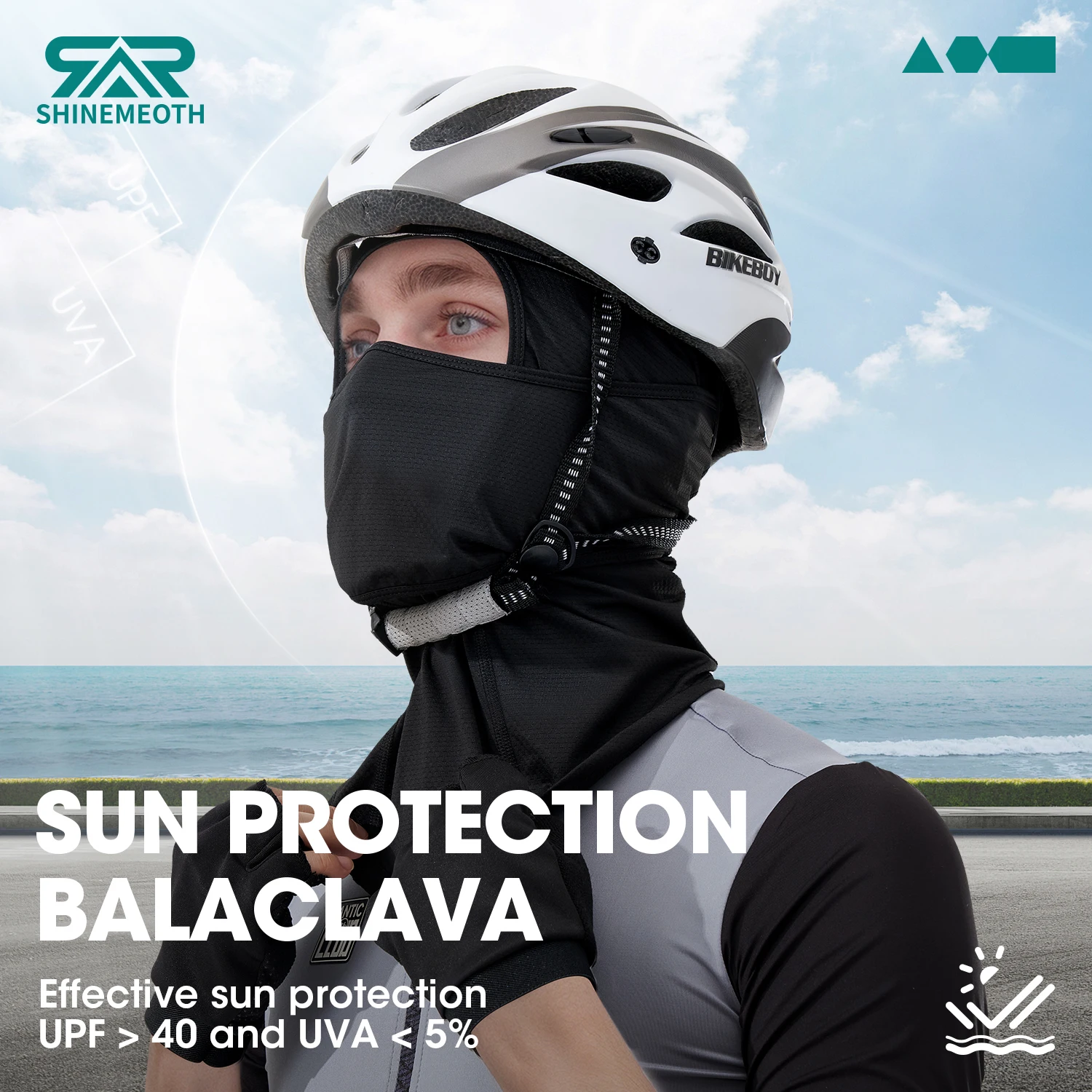 2/3 Pcs Balaclava Face Mask - UV Protection Mask Long neck gaiter For Men Women - Breathable Motorcycle Cycling Sports Balaclava 3