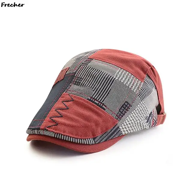 Casquette Plate Tricotée D'hiver (béret Gavroche) - Taille 56-61 Cm - Unisexe Pour Homme Et Femme