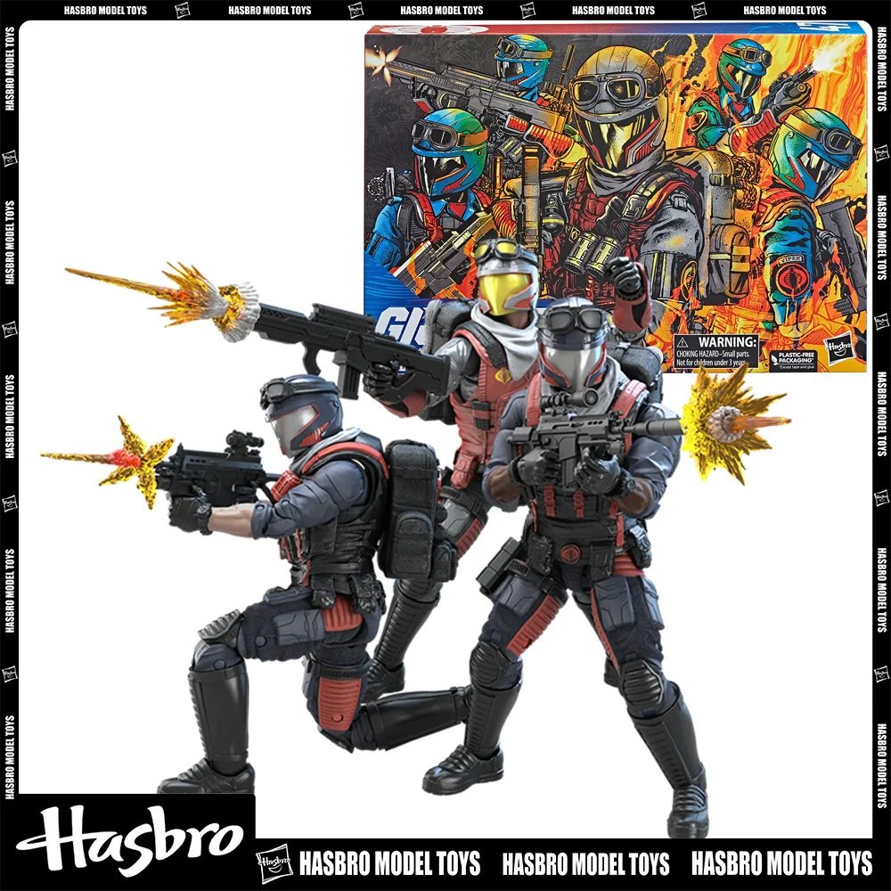 

Original Hasbro G.I. Joe Classified Series Cobra Viper Officer & Vipers 6-inch Action Figures Collection Model Toys New Unopened