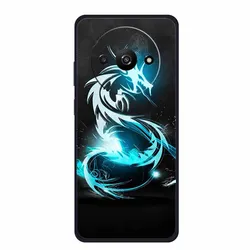 Sleek Black Shockproof Silicone Phone Case - Soft Protective Cover for Xiaomi Poco C61 (B06.CH.167)