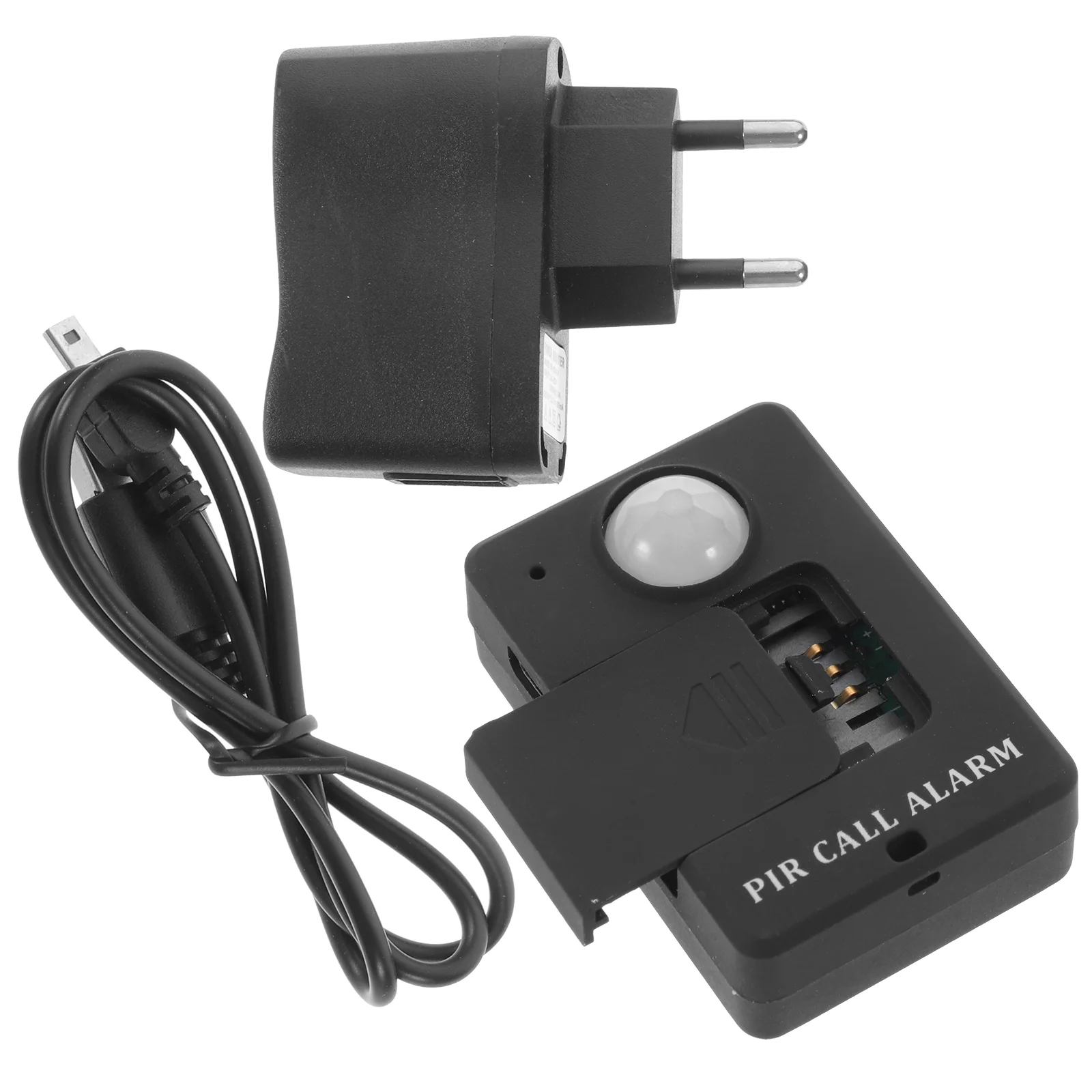 Sensor GSM High Security Alarm with for Store Warehouse Factory (Black) GSM alarm motion