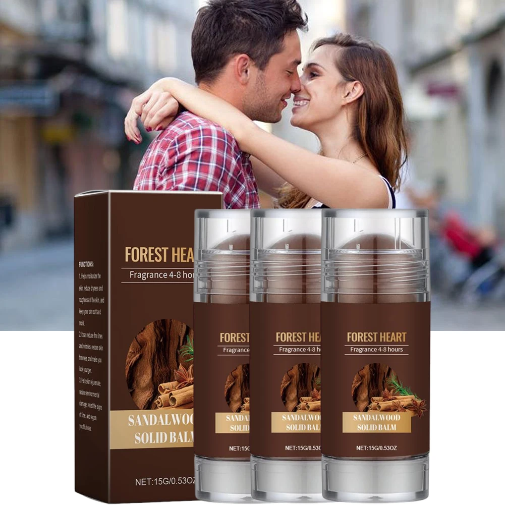 Solid Sandalwood Perfume Balm Long Lasting Body Scent Temptation Flirting Charming Attraction Fragrance Deodorant Stick_voghion.com