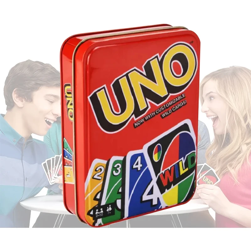 UNO FLIP! Family Card Game, with 112 Cards in a Sturdy Storage Tin, Makes a  Great Gift UNO FLIP! Family - AliExpress