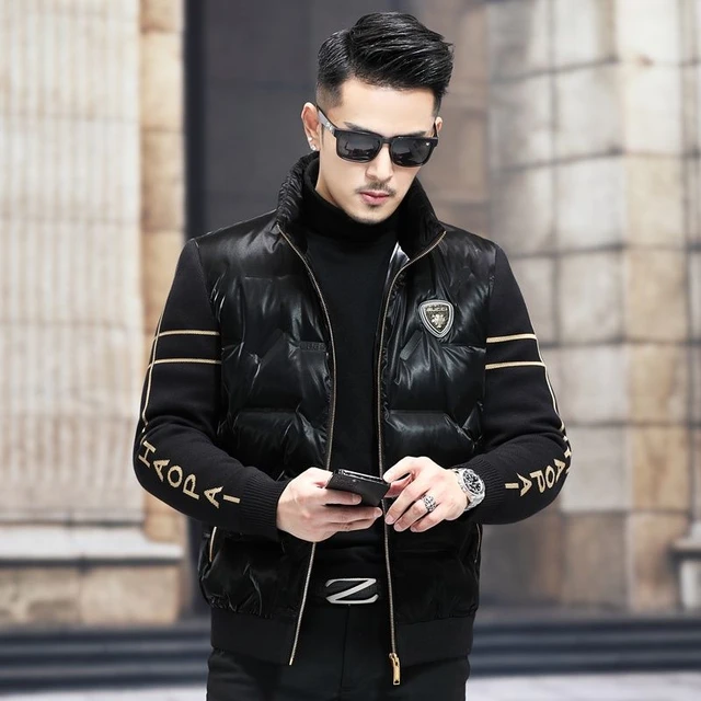 2022 Winter Mens Faux Fur Designer Jackets Warm Windbreaker Long Wool  Blends Outerwears Coats Black Brown Thicken Coat M-4XL - AliExpress