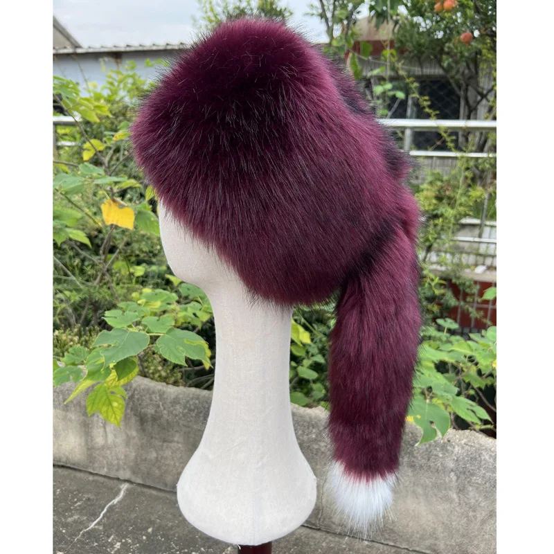 男性と女性のためのアライグマの毛皮の帽子,2023キャップ,高品質の厚い