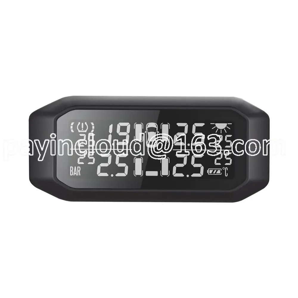 

4wds Vans with Internal Tire/ Tyre Pressure Monitor Wireless Display Solar Tpms 4 Internal Sensors for Cars