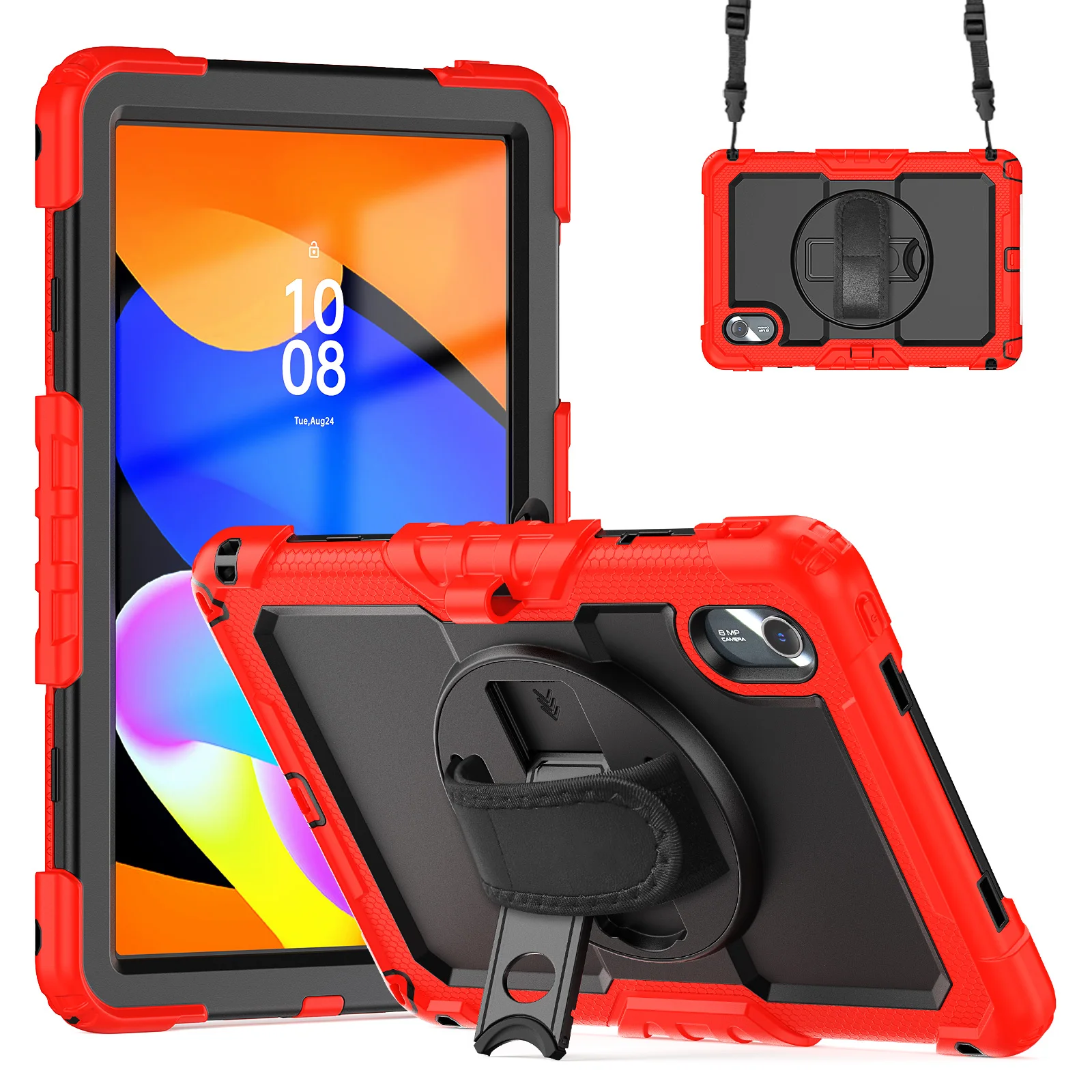 Universal Tablet Case with Screen Protector - Enhanced Protection and Style