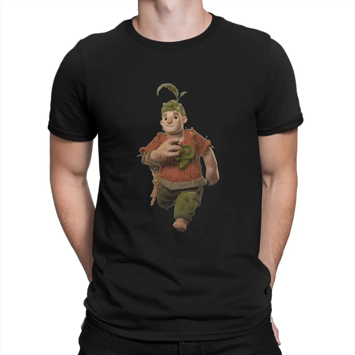 thumbnail image 1 of Camisetas para correr para hombre, camisetas de algodón puro "It Takes Two", camisetas vintage de manga corta con cuello redondo, camisetas estampadas, 1 of 7