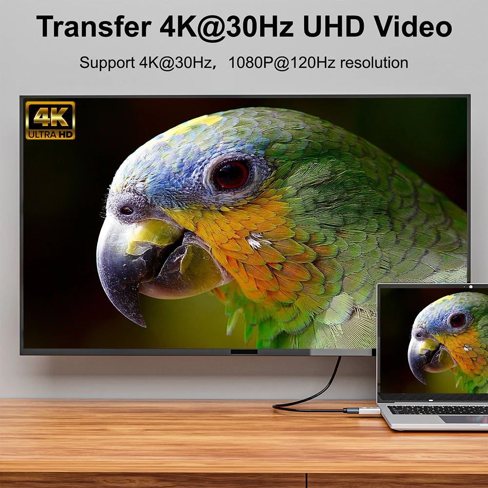 레노버 델 HP용 HDMI 호환 어댑터, 4K 디스플레이 포트-HDMI 호환 커넥터, 수-암, DP 디스플레이 포트-HDMI 호환 어댑터, 30Gbps