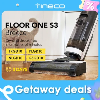 Tineco Floor One S3 Breeze Aspirapolvere Lavapavimenti Cordless Wet Dry Mop elettrico Autopulente Elettrodomestico intelligente 1