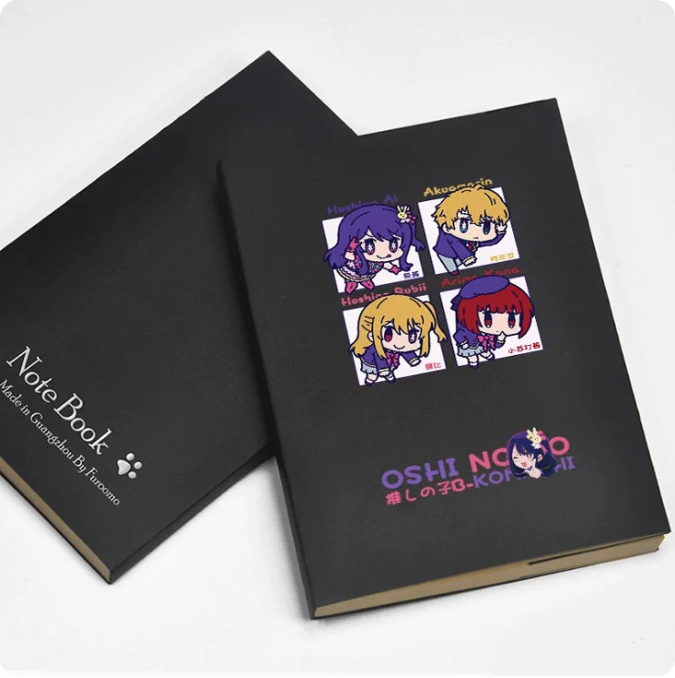 Anime OSHI NO KO Hoshino Ai  Diary School Notebook Paper Agenda Schedule Planner Sketchbook Gift For Kids Notebooks 2117