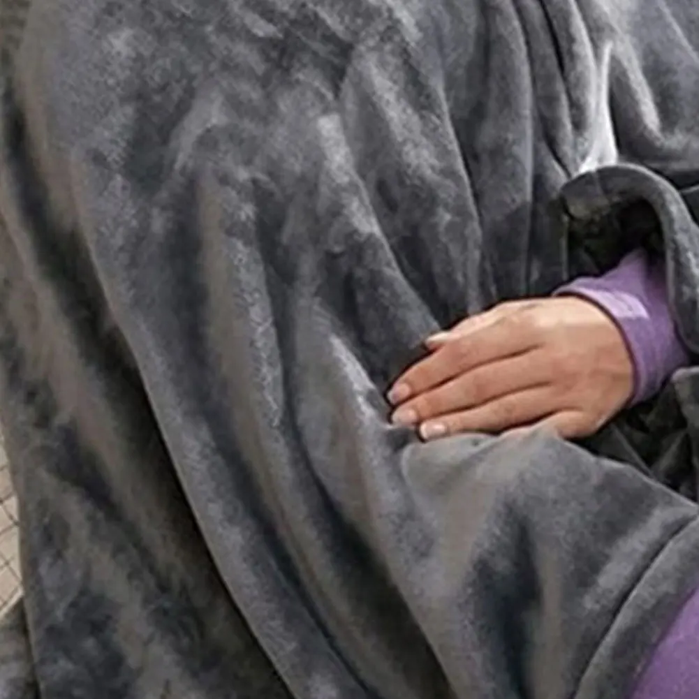 USB Coral Velvet Fleece Electric Heated Blanket Rechargeable Office Thermal Warmer Pads Outdoor Camping Wearable Heating Blanket