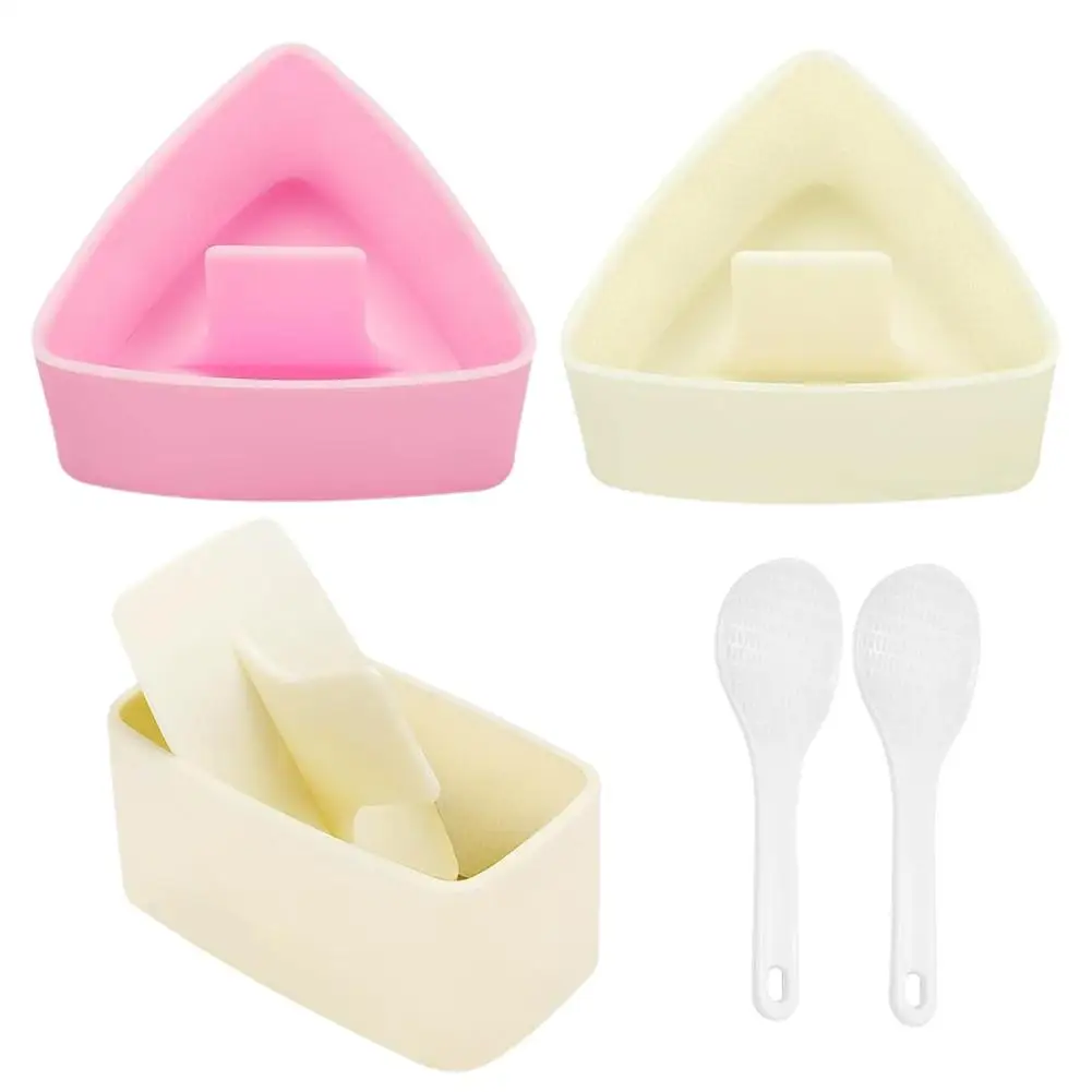 Onigiri Sushi Maker Form Kit Klassische Dreieck Reis Ball Form Maker Sushi Form Musubi Presse Form Für Kind Mittagessen Bento – Detail 4