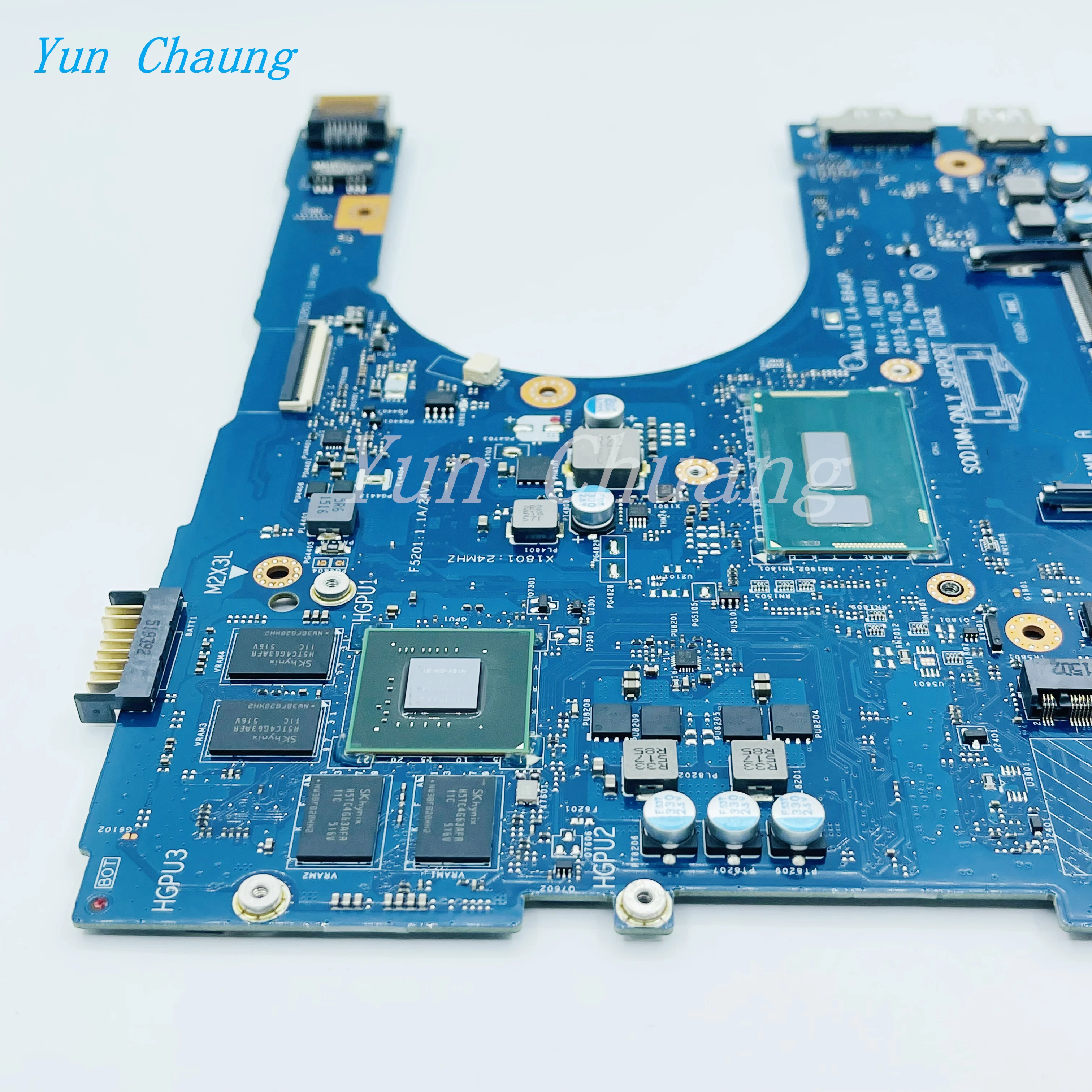 AAL10 LA-B843P para Dell inspiron 14 5458 15 5558 17 5758 Placa